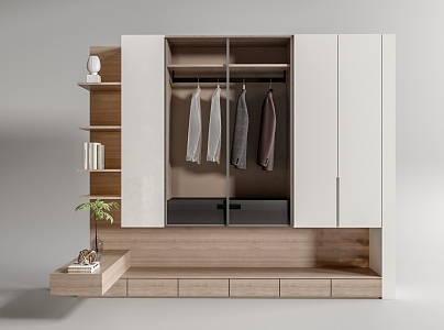 Nordic wardrobe 3d model