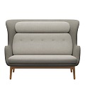 RO SOFA three-seat sofa leisure sofa armrest sofa 3d model