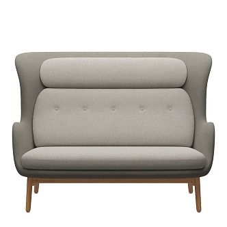 RO SOFA three-seat sofa leisure sofa armrest sofa 3d model