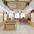 Eyewear Specialty Store With Glass Window Showcases Bright Lighting And Interior Eyeglasses Displays