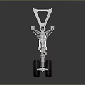 Automotive Suspension System Part With Metal Structure And Wheel Components