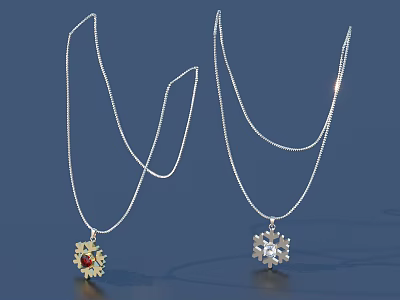 Jewelry Pendant Gem Pendant Diamond Pendant 3d model