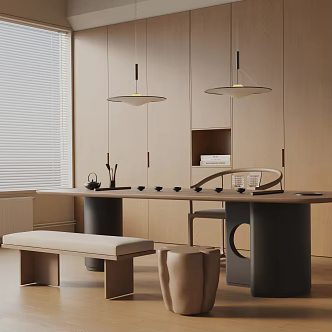 Modern Tea Room 3d model