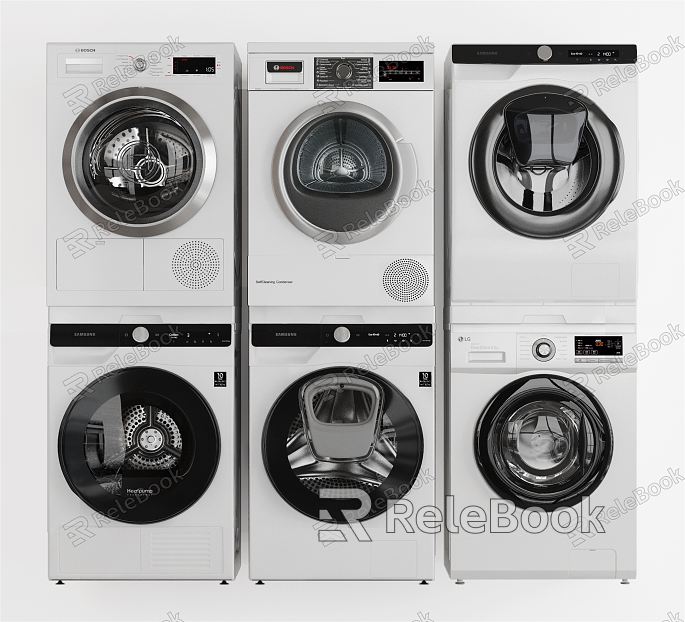 Modern washing machine drum washing machine intelligent washing machine model