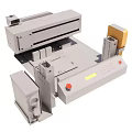 Advanced Industrial Equipment With Control Panel Digital Display And Mechanical Components
