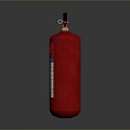 Red Powder Fire Extinguisher Essential Safety Tool For Home Use