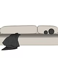 RH modern multiplayer sofa leisure sofa 3d model