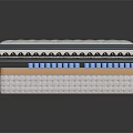 High Quality Supportive Mattress With Layered Structure And Soft Foam Support Layers