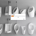 Modern Urinals Collection With Various Designs And Styles On Interior