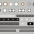 Modern Recessed Lights And Spotlights With Round Square Shapes In White Black Gold Designs