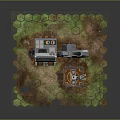 Sci-Fi Base Sci-Fi Building Game Environment Game Scene Fairy Tale Scene Fairy Tale Magic Scene 3d model