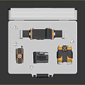 Modern Toolbox Kamen Rider Box Gearbox Science Fiction Box 3d model