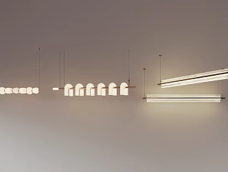 Chandelier Light Luxury Chandelier 3d model
