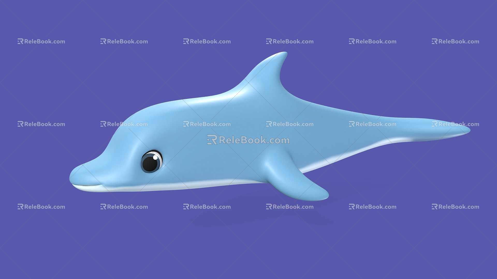 Shark Cartoon Shark Low Poly Shark Cartoon Animal Cartoon Fish 3d model