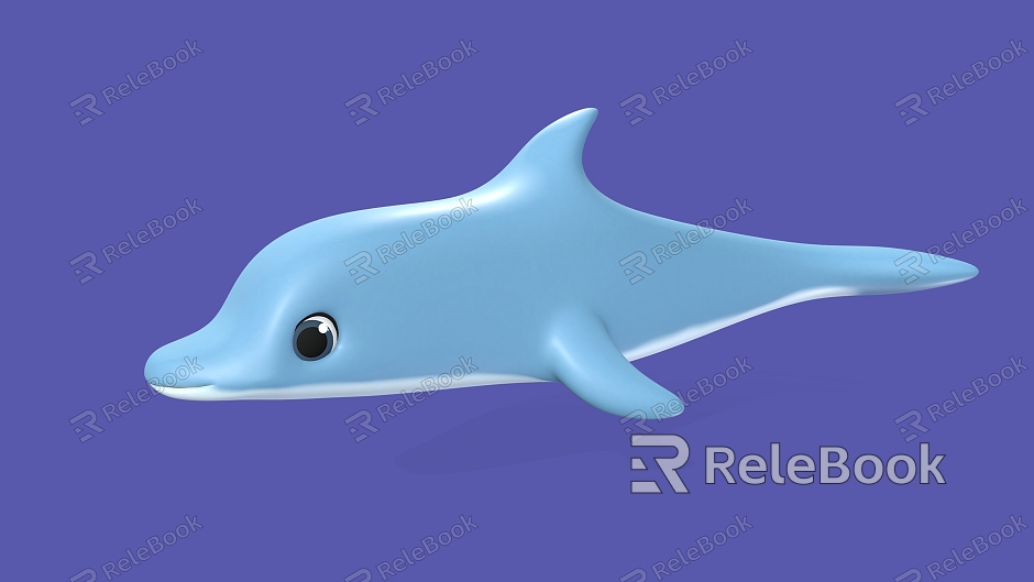 Shark Cartoon Shark Low Poly Shark Cartoon Animal Cartoon Fish model