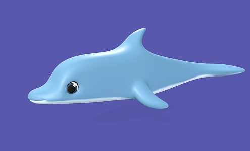 Shark Cartoon Shark Low Poly Shark Cartoon Animal Cartoon Fish 3d model