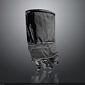 Gray Protective Work Gloves With Durable Fabric And Reinforced Fingers