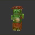 Pixel Man Toy Man Living Goods Living Goods 3d model