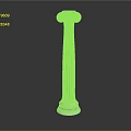 European Roman Column Classical Stone Column Stone Column Stone Column 3d model
