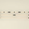 Modern Minimalist Wall Lamps With White Body And Black Accents For Home Decor