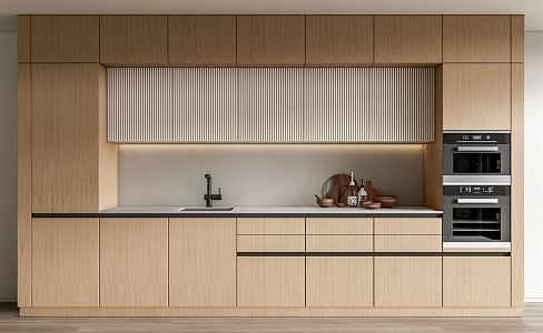 Modern Cabinet Kitchen Cabinet 3d model