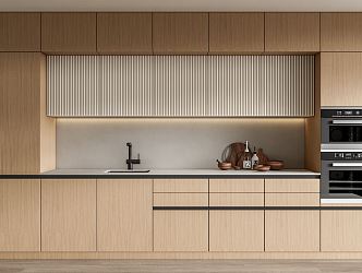 Modern Cabinet Kitchen Cabinet 3d model