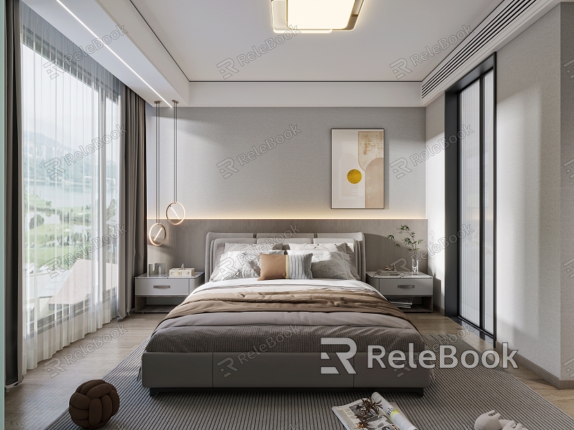 Modern Bedroom model