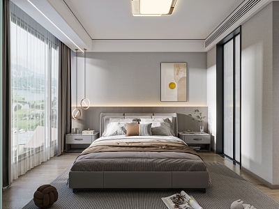 Modern Bedroom model