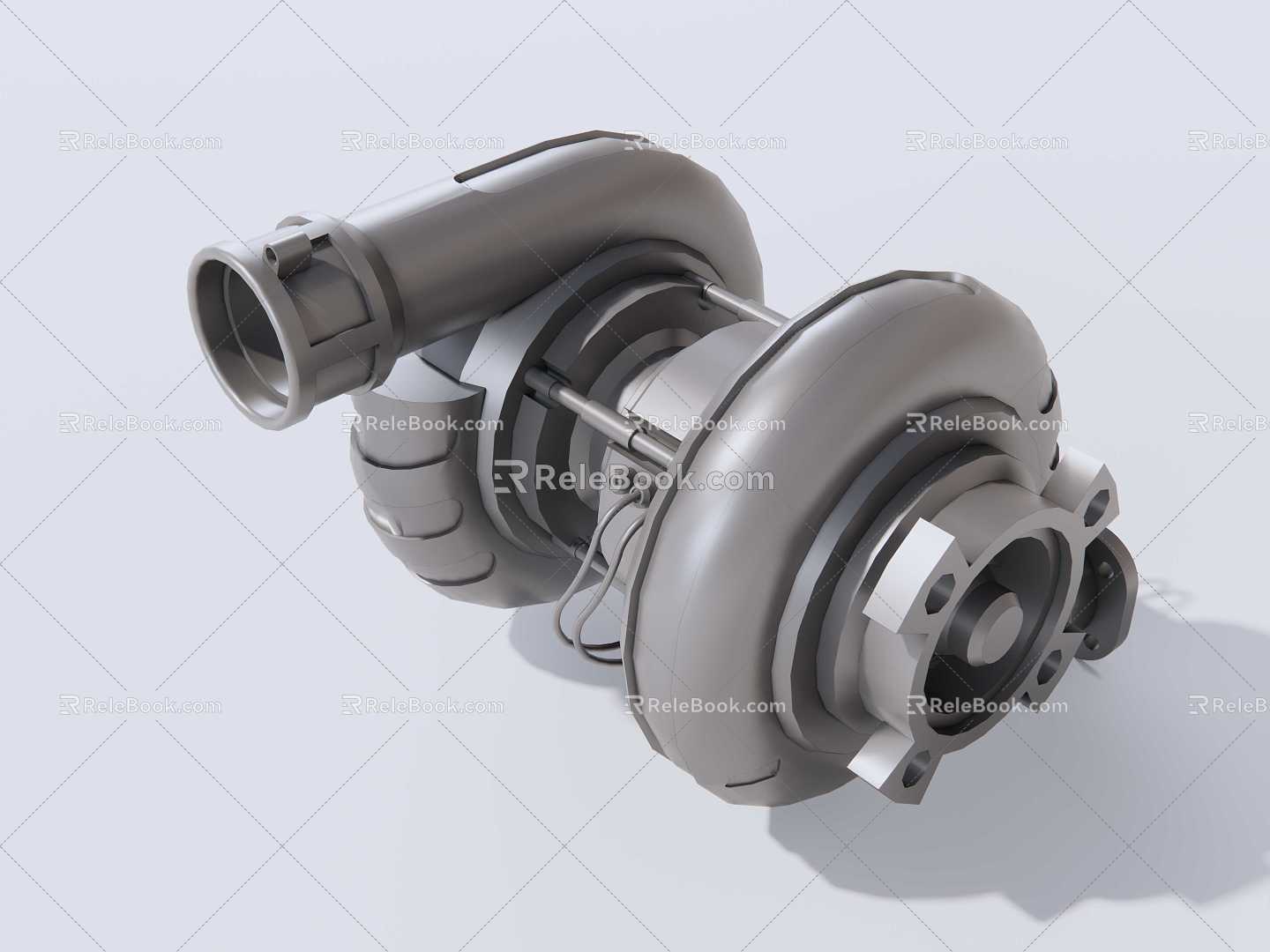 small turbine 3d model