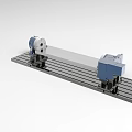 Industrial equipment five-axis module machine tool supporting device 1357 3d model