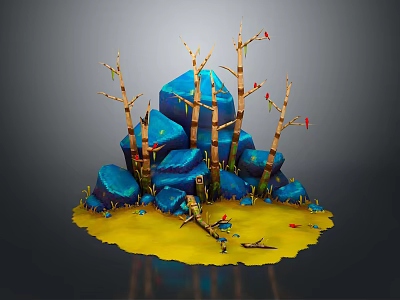 Geography, topography, mountain shape, ridge, ridge, valley, mountain range, canyon, geomorphology, mountain peak, mountain body 3d model