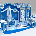 Yili Shuhua Milk Exhibition Booth Featuring Vitality Theme and Product Displays