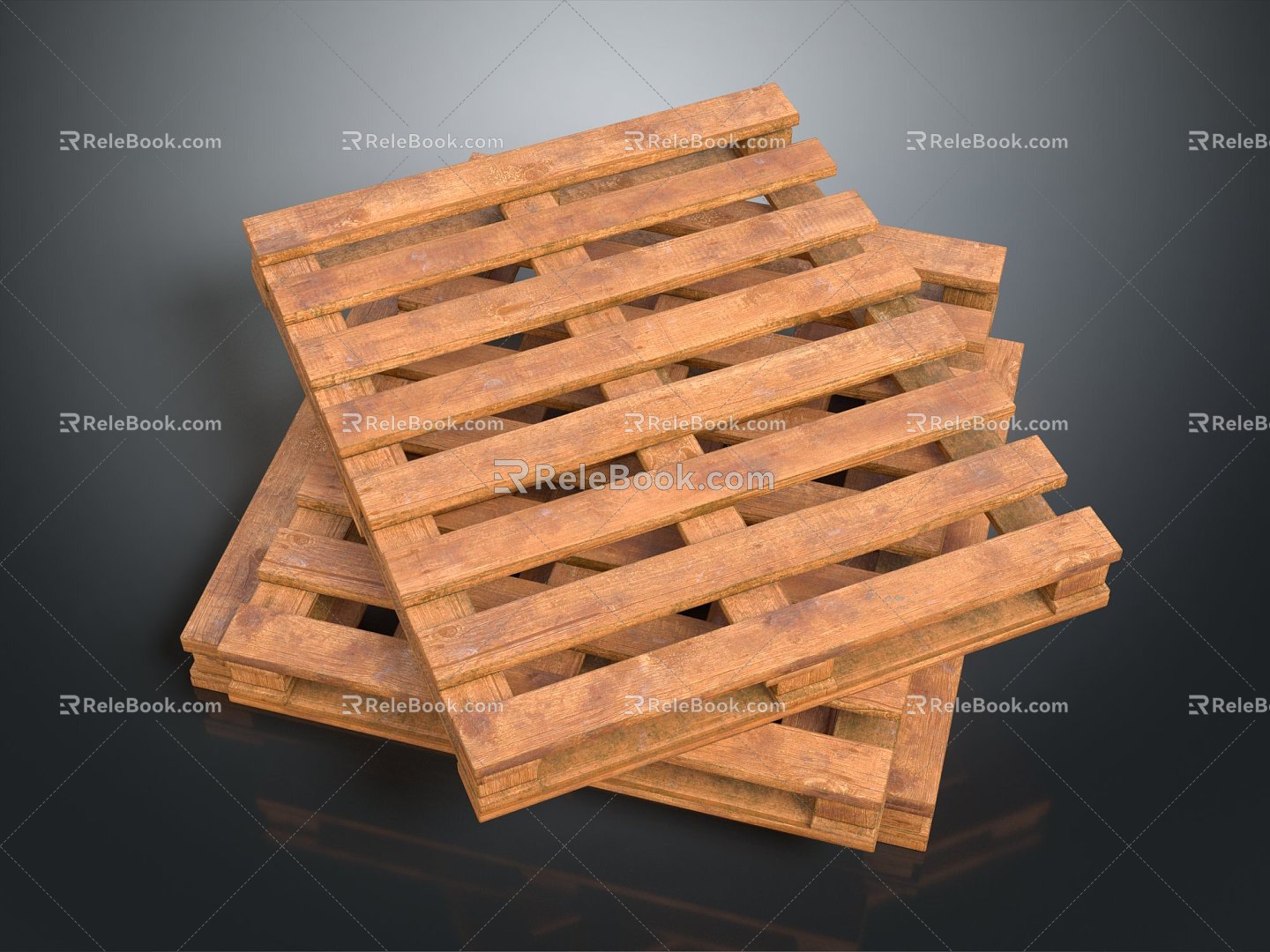 Modern pallet pallet wooden pallet forklift pallet logistics pallet model