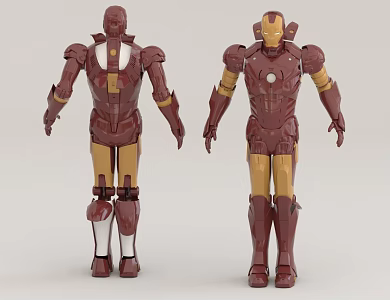 Iron Man Hero 3d model