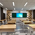 Mathematics Room Sudoku Room 3d model