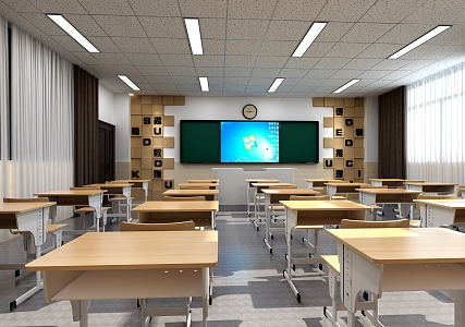 Mathematics Room Sudoku Room 3d model