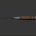 spatula woodworking spatula file tool file hand file woodworking tool 3d model