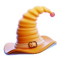 Magic hat fantasy sketch toy hand cartoon props three-dimensional icon 3d model