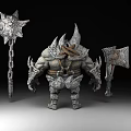 Butcher Blame Man Executioner Fat Man NPC 3d model