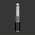 Silver Metal Device With Yellow Component Black Base And Adjustable Clamp