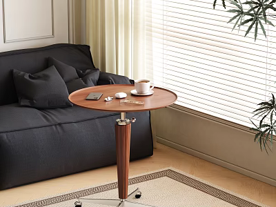 Modern Middle Ancient Side Table Mobile Side Table Metal Side Table Sofa Side Table Solid Wood Side Table 3d model