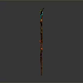 Scepter Ancient Scepter Cane Ancient Scepter Magic Scepter Metal Scepter Classical Scepter Magic Scepter 3d model