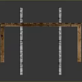 Modern Wooden Tables Design With Long And Short Table Tops And Wooden Legs