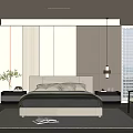 Modern Bedroom 3d model