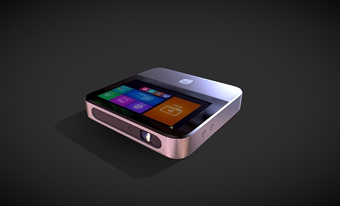 Modern projector ZTE 3d model