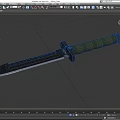 Dagger Sabre Tool Knife Field Dagger Military Dagger Knife Low Face Number Low Model Simple Model Game Next Era Movie and TV Level Super Realism 3d model