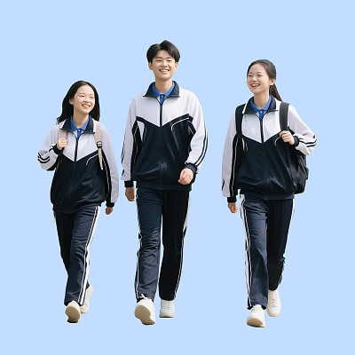 Student Person 3d model