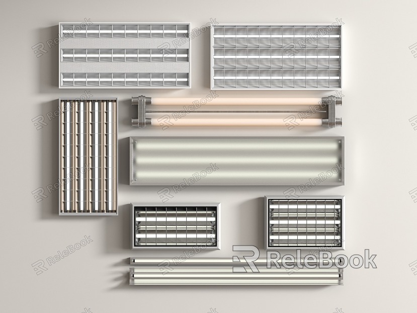 Grille lamp combination model