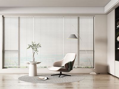 Modern venetian blinds model