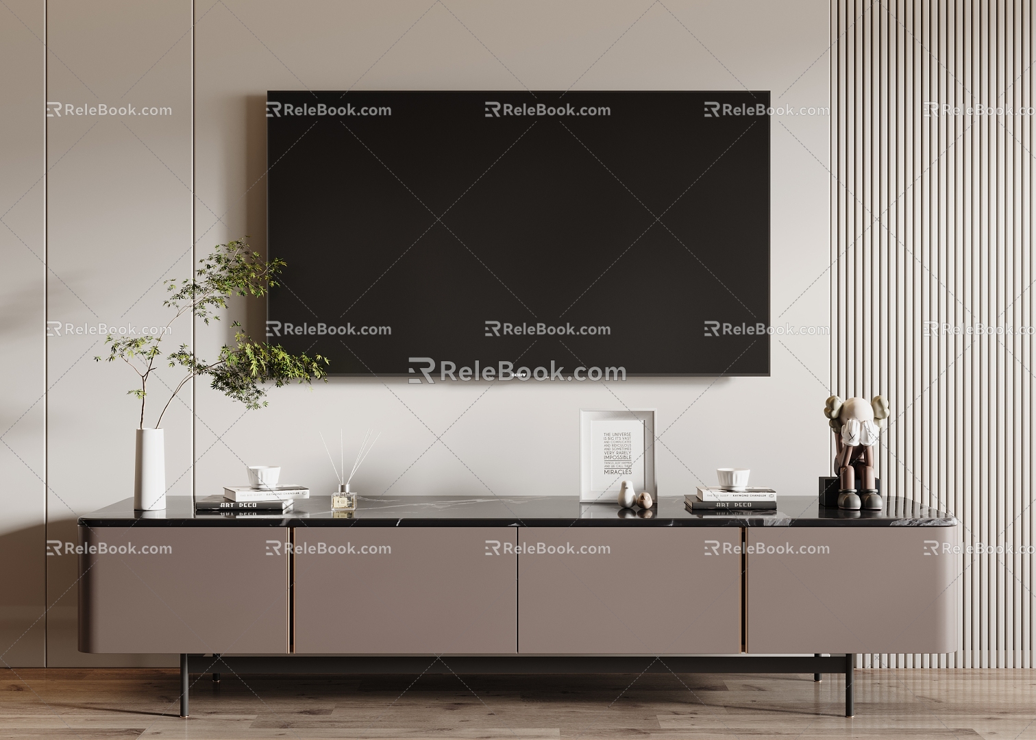 Modern TV Cabinet 3d model